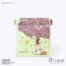 画像をギャラリービューアに読み込む, PEANUTS キャンディポーチ 桜シリーズ 全4種類