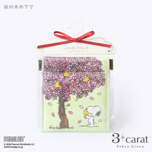 画像をギャラリービューアに読み込む, PEANUTS キャンディポーチ 桜シリーズ 全4種類
