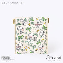 画像をギャラリービューアに読み込む, PEANUTS キャンディポーチ 桜シリーズ 全4種類