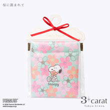 画像をギャラリービューアに読み込む, PEANUTS キャンディポーチ 桜シリーズ 全4種類