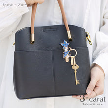 画像をギャラリービューアに読み込む, バッグキークリップ シェル・ブルーバード