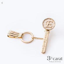 画像をギャラリービューアに読み込む, バッグキークリップ イニシャル