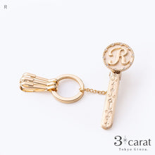 画像をギャラリービューアに読み込む, バッグキークリップ イニシャル