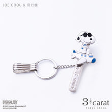 画像をギャラリービューアに読み込む, PEANUTS バッグキークリップ JOE COOL&飛行機
