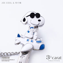 画像をギャラリービューアに読み込む, PEANUTS バッグキークリップ JOE COOL&飛行機