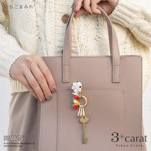 画像をギャラリービューアに読み込む, PEANUTS バッグキークリップ いちごまみれ