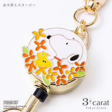 画像をギャラリービューアに読み込む, PEANUTS リールキーホルダー 全3種類