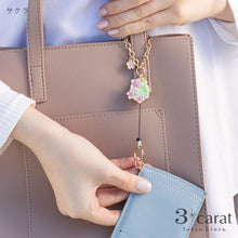 画像をギャラリービューアに読み込む, リールキーホルダー フラワーガーデンシリーズ 全8種類