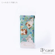 画像をギャラリービューアに読み込む, スリム・キャンディポーチ じゃれ合う子猫たち