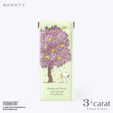 画像をギャラリービューアに読み込む, PEANUTS スリムキャンディポーチ 桜シリーズ 全3種類