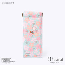 画像をギャラリービューアに読み込む, PEANUTS スリムキャンディポーチ 桜シリーズ 全3種類