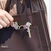 画像をギャラリービューアに読み込む, PEANUTS Twinkle バッグキークリップ 全3種類 各2色