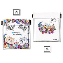 画像をギャラリービューアに読み込む, キャンディポーチ ひょっこりネコ