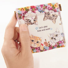 画像をギャラリービューアに読み込む, キャンディポーチ ひょっこりネコ