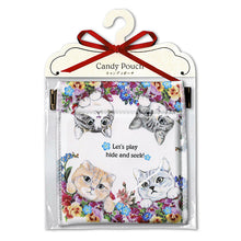 画像をギャラリービューアに読み込む, キャンディポーチ ひょっこりネコ