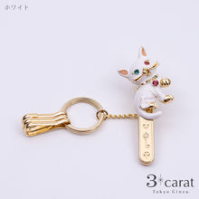 画像をギャラリービューアに読み込む, バッグキークリップ まねきネコ