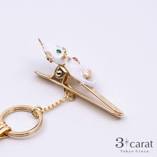 画像をギャラリービューアに読み込む, バッグキークリップ まねきネコ