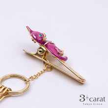 画像をギャラリービューアに読み込む, バッグキークリップ まねきネコ