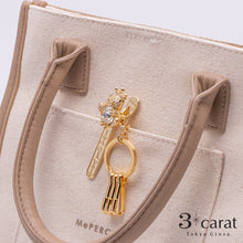 画像をギャラリービューアに読み込む, バッグキークリップ カエルの王様