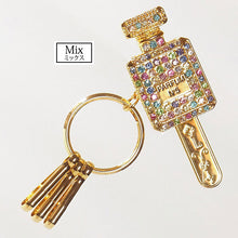 画像をギャラリービューアに読み込む, バッグキークリップ パフュームボトル