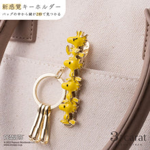 画像をギャラリービューアに読み込む, PEANUTS バッグキークリップ ウッドストックがいっぱい