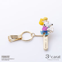 画像をギャラリービューアに読み込む, PEANUTS バッグキークリップ サリー&スヌーピー