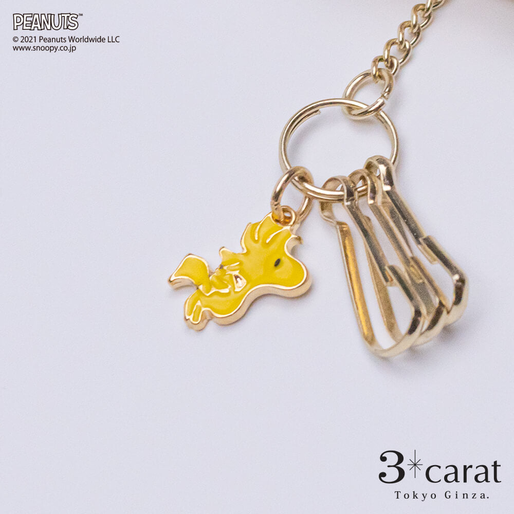 PEANUTS バッグキークリップmini ウッドストックいっぱい – 3carat