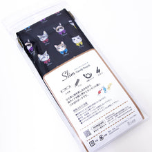 画像をギャラリービューアに読み込む, スリム・キャンディポーチ おめかしキャット ブラック