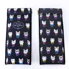 画像をギャラリービューアに読み込む, スリム・キャンディポーチ おめかしキャット ブラック