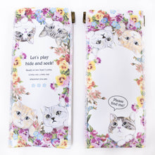 画像をギャラリービューアに読み込む, スリム・キャンディポーチ ひょっこりネコ