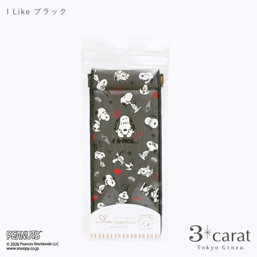 PEANUTS スリムキャンディポーチ I LIKE… 全2色