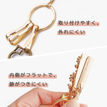 画像をギャラリービューアに読み込む, PEANUTS バッグキークリップmini ドーナツとオラフ
