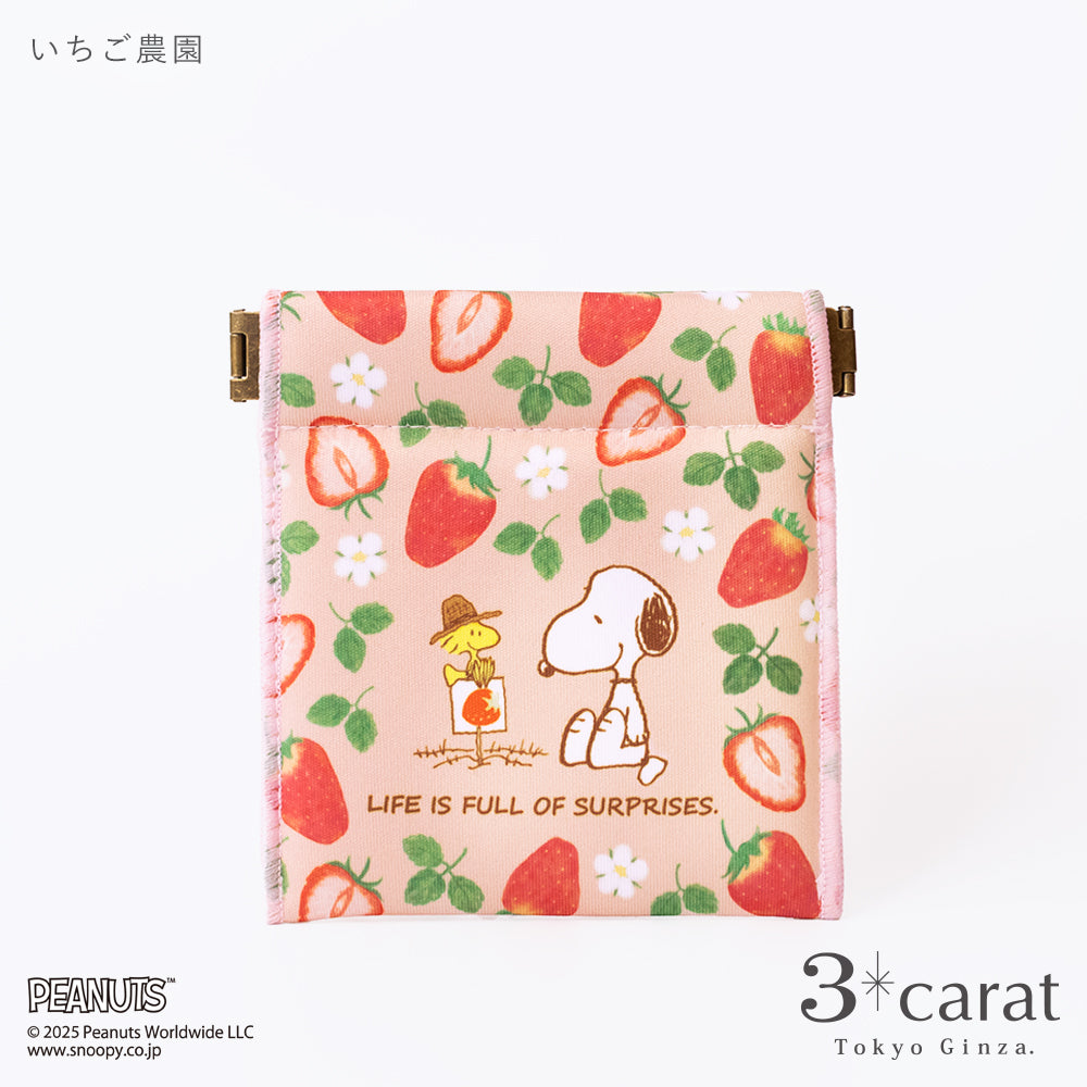 PEANUTS キャンディポーチ いちご農園