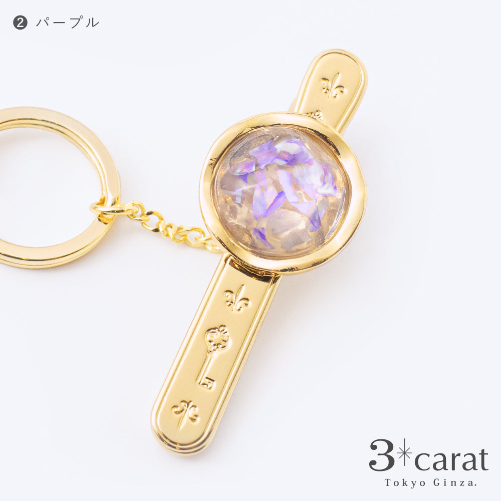 バッグキークリップ ニュアンスシェル 全2色 – 3carat（スリーカラット