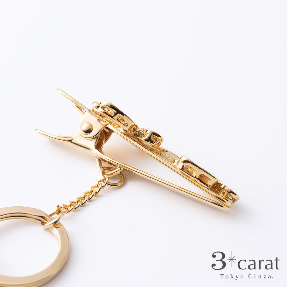 バッグキークリップ エレガントな蝶 – 3carat（スリーカラット
