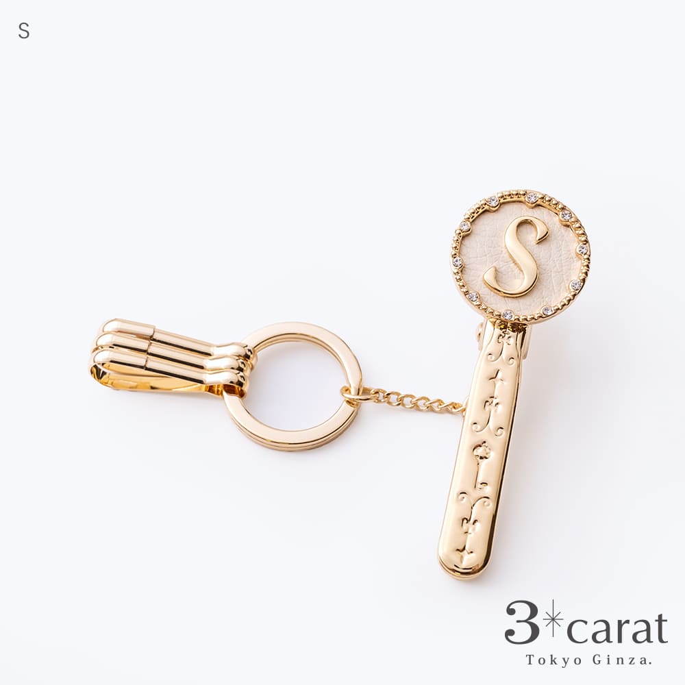 バッグキークリップ イニシャル – 3carat（スリーカラット）オンライン