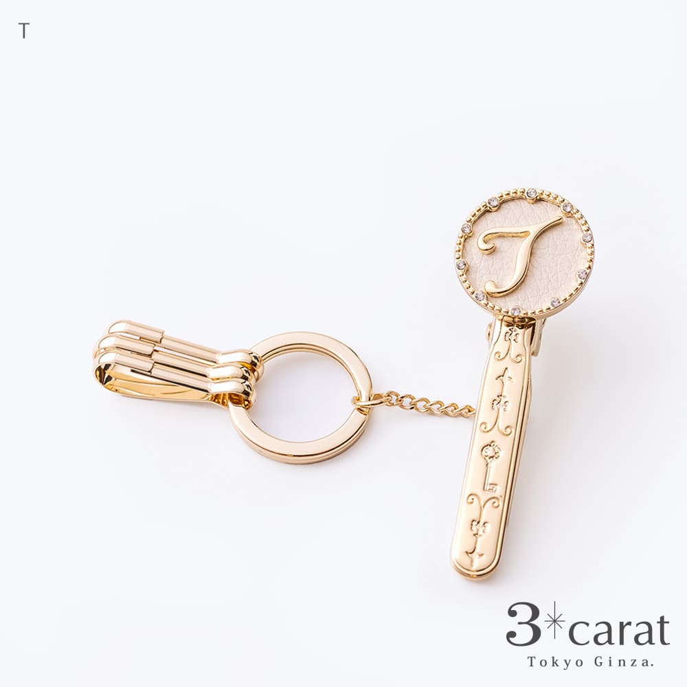 バッグキークリップ イニシャル – 3carat（スリーカラット）オンライン