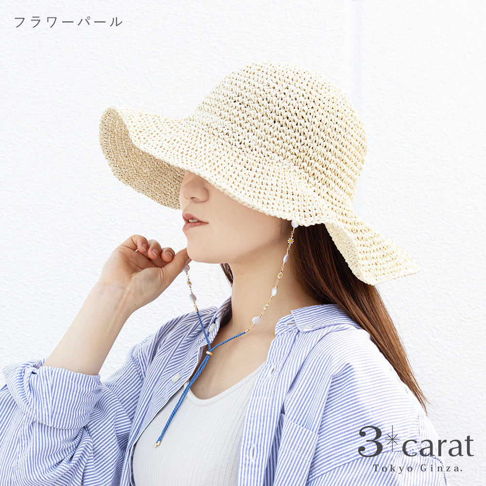 髪に絡まりにくい 帽子クリップ 全6種類