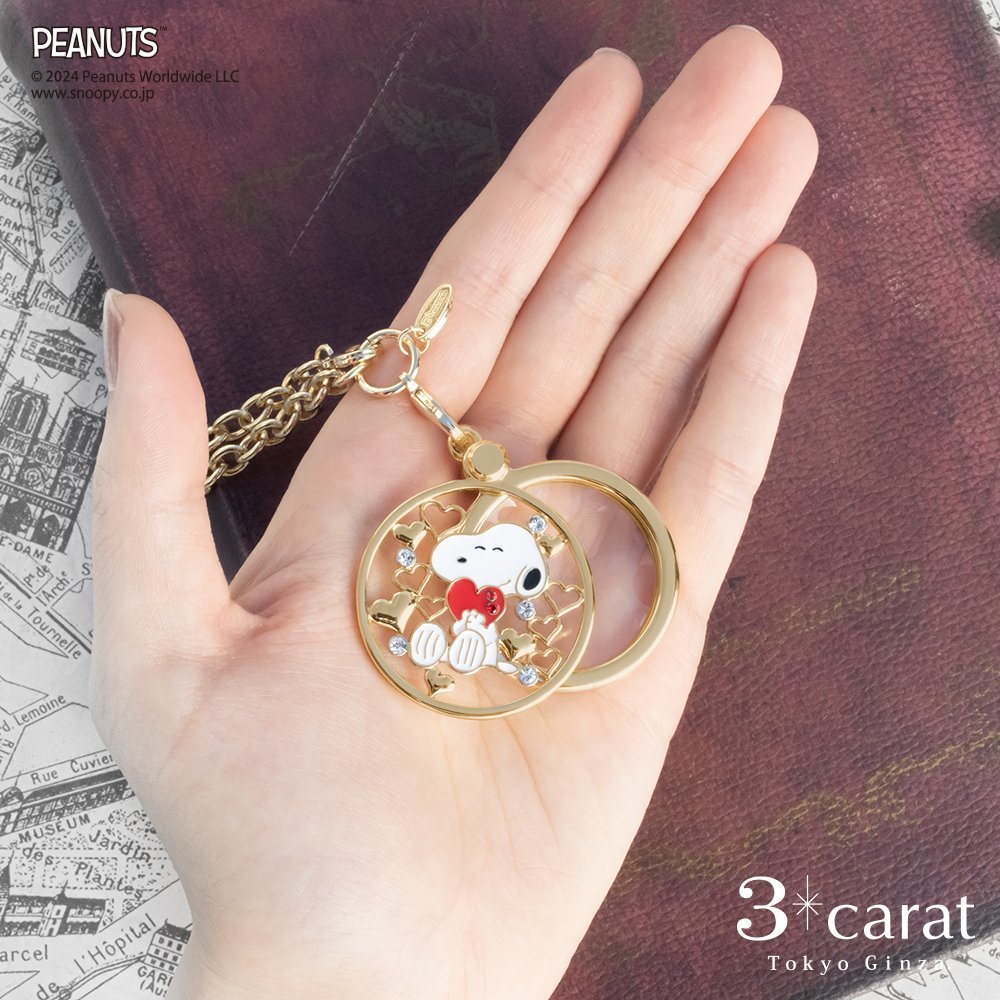 PEANUTS おめかしルーペ 全4種類 – 3carat(スリーカラット PEANUTS おめかしルーペ 全4種類 – 3carat(スリーカラット