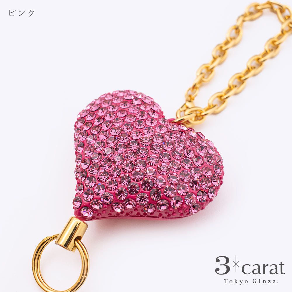 アウトレット品】ハート リール付き キーホルダー rk-lx003 – 3carat