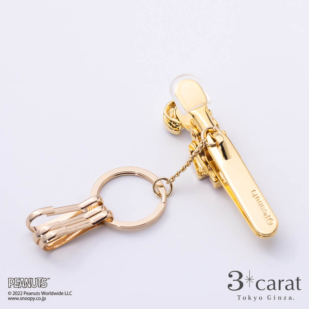 PEANUTS バッグキークリップ スヌーピーハウス – 3carat（スリー