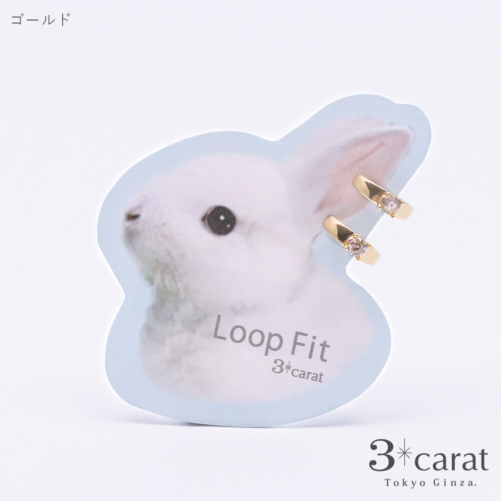 痛くなりにくいイヤリング ループフィット ミニループ LPF1078 全2色
