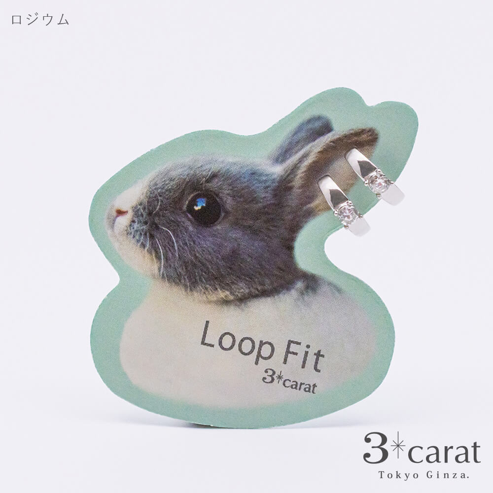痛くなりにくいイヤリング ループフィット ミニループ LPF1078 全2色
