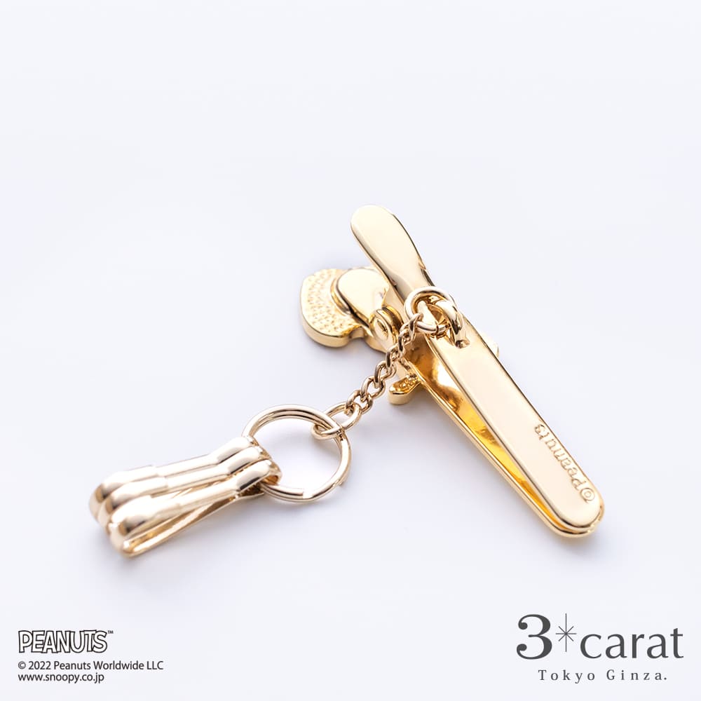 PEANUTS バッグキークリップmini スヌーピーハート