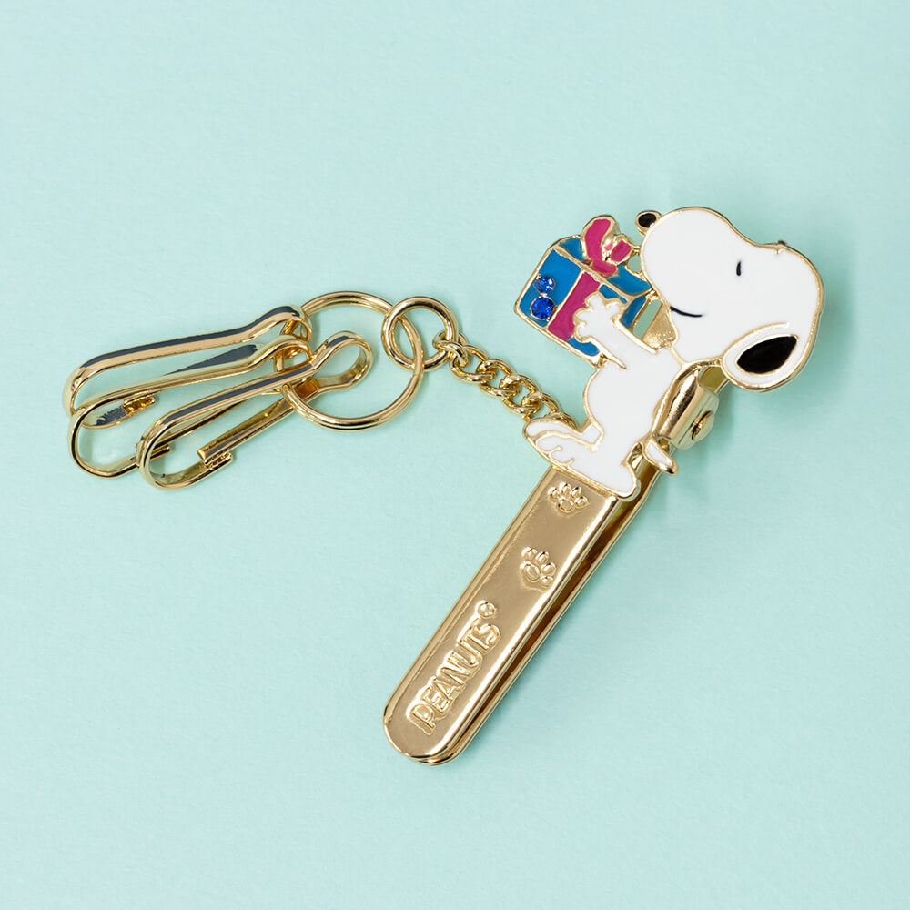 PEANUTS バッグキークリップmini スヌーピープレゼント – 3carat