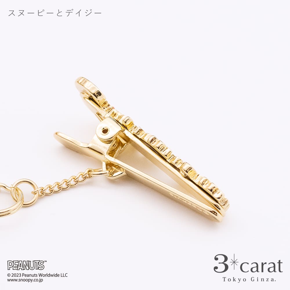PEANUTS バッグキークリップmini  スヌーピーとデイジー