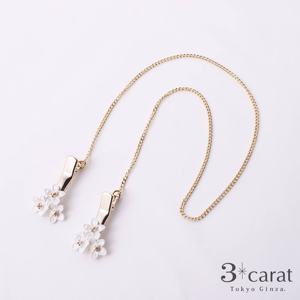 ナプキンクリップ 桜の花びら – 3carat（スリーカラット）オンラインストア