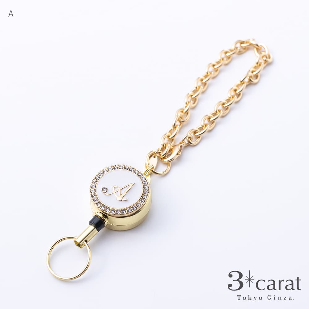 リールキーホルダー イニシャル – 3carat（スリーカラット）オンライン